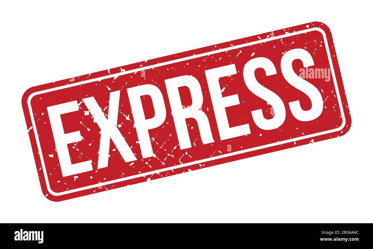 Express Rubber Grunge Stamp Seal Stock Vector Stock Vector Image & Art
