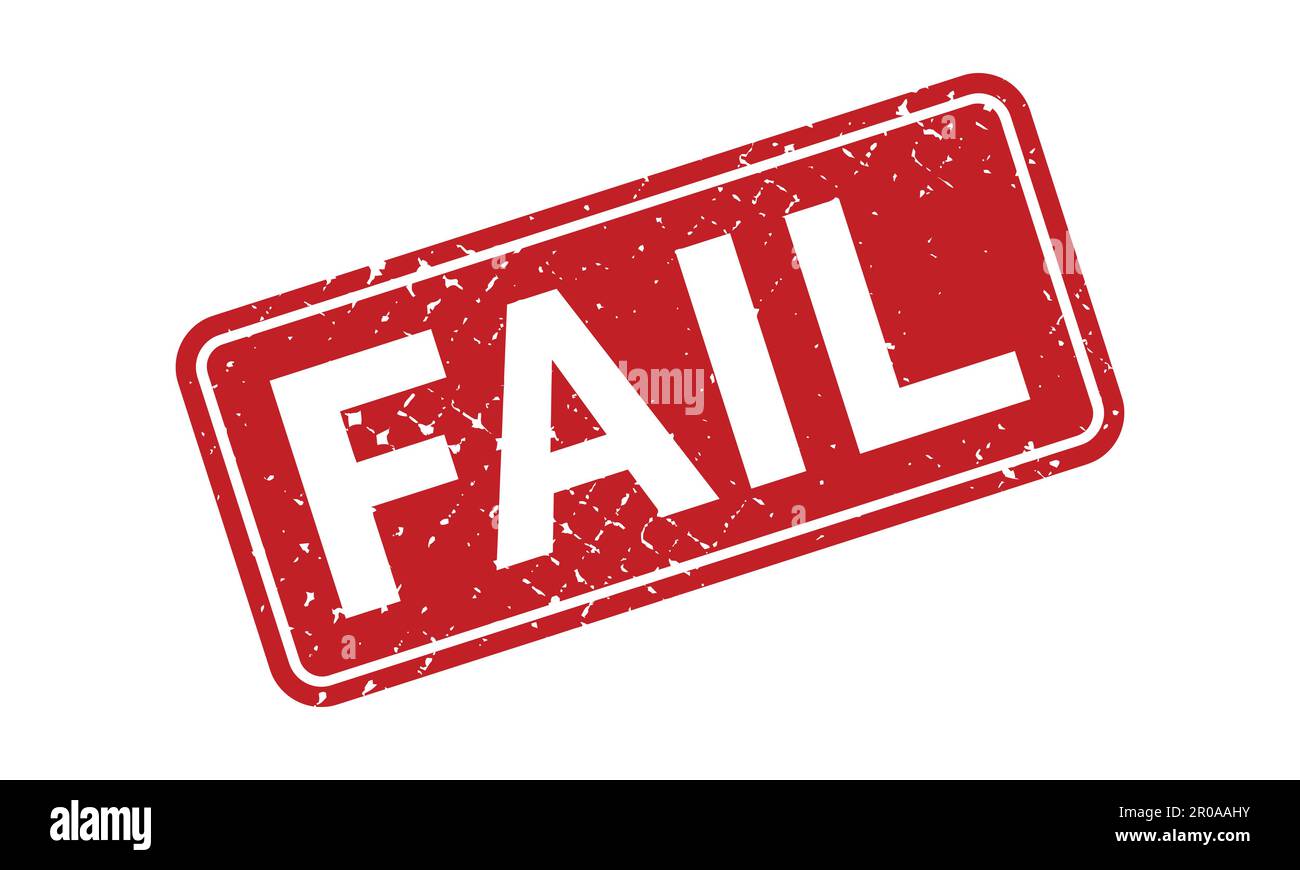 Vintage illustration fail symbol hi-res stock photography and images ...