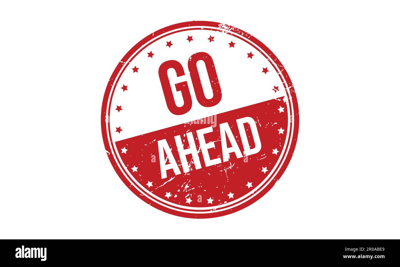 Go ahead Stock Vector Images Alamy