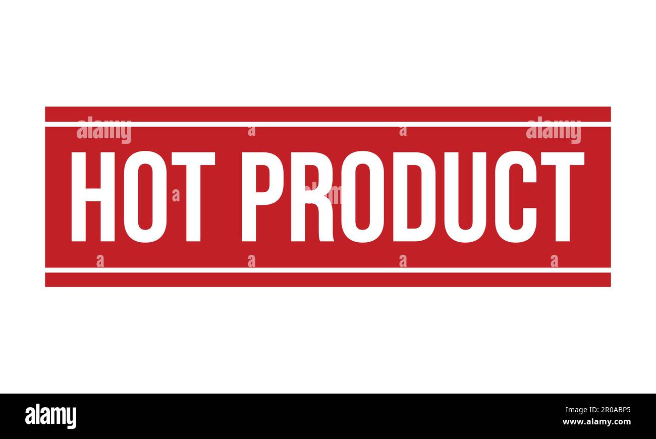 Hot Product Rubber Grunge Stamp Seal Stock Vector Stock Vector Image ...