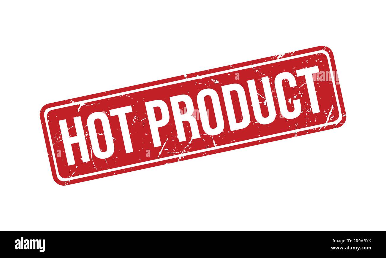 Hot Product Rubber Grunge Stamp Seal Stock Vector Stock Vector Image ...