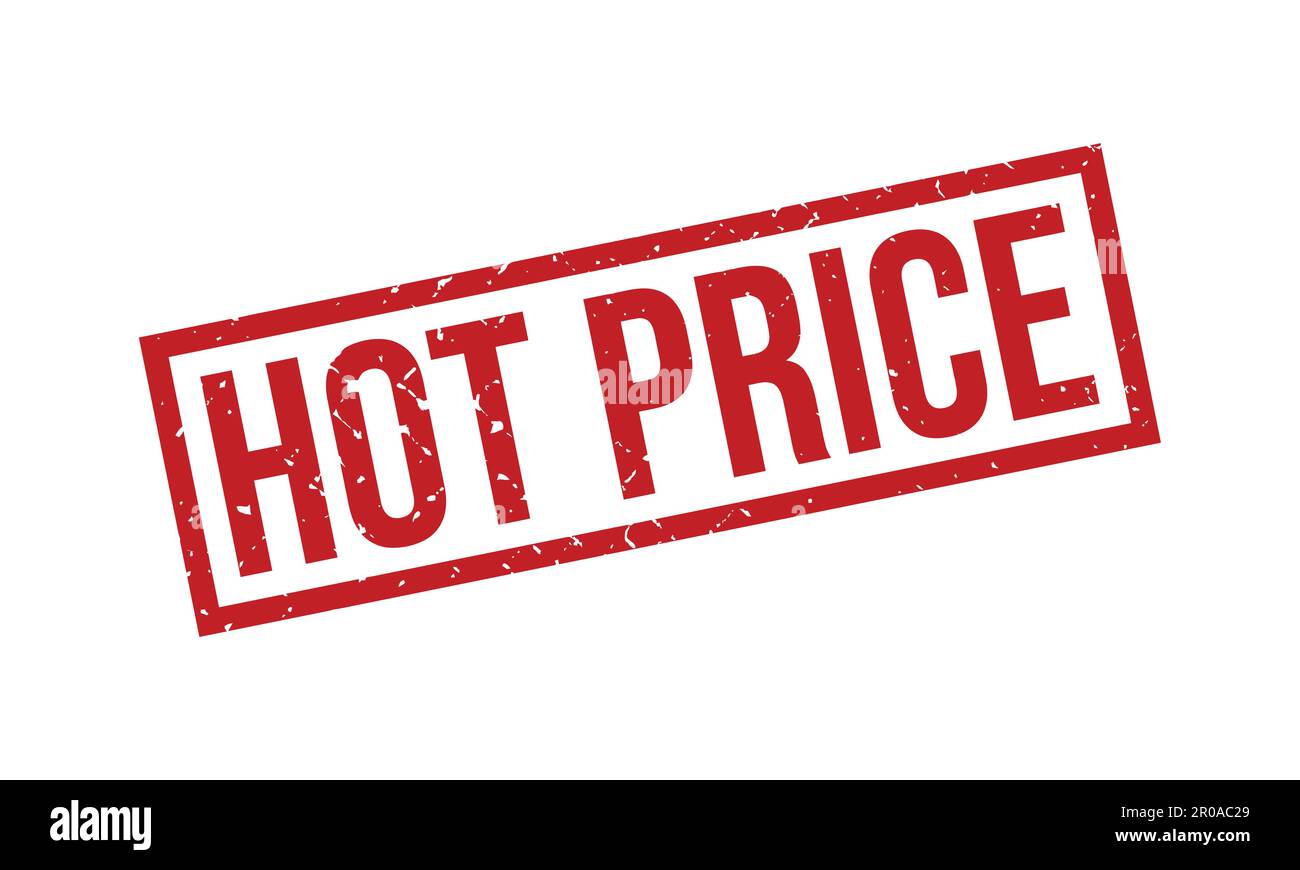 Hot price rubber stamp hi-res stock photography and images - Alamy