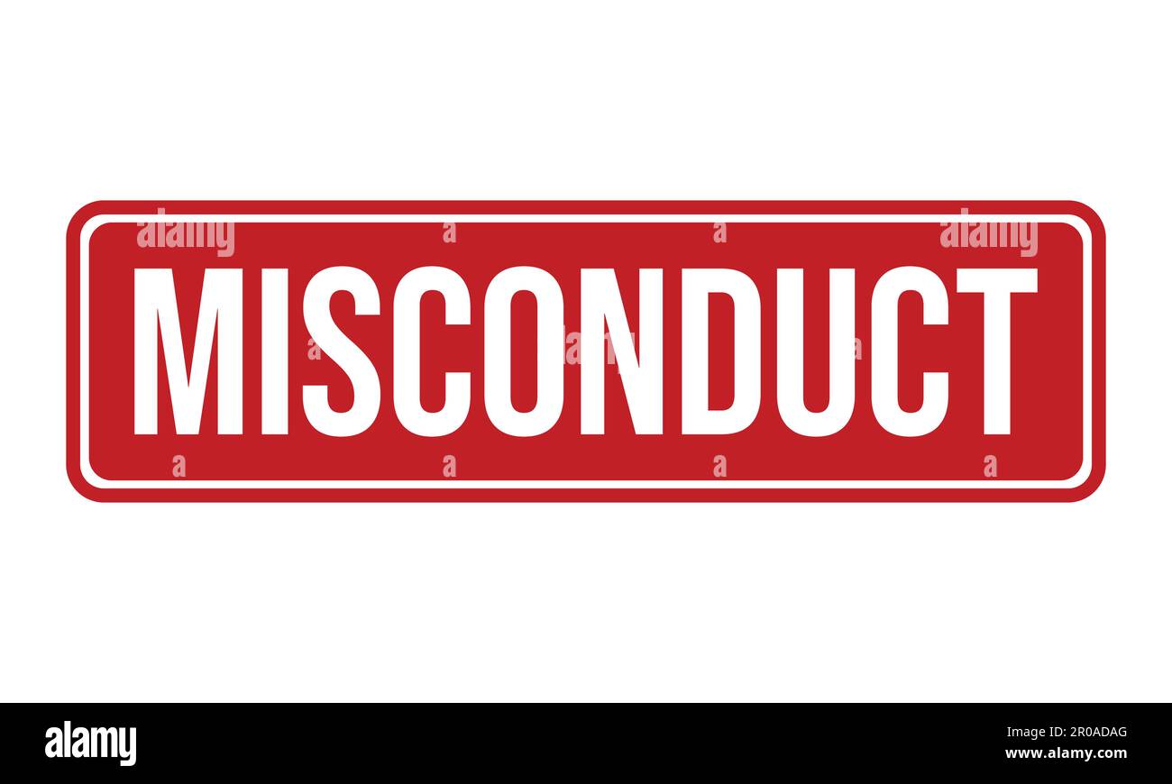 Misconduct background Stock Vector Images - Alamy