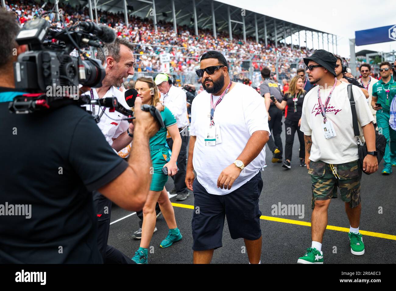 DJ Khaled, aka Khaled Mohamed Khaled on the starting grid during the  Formula 1 Crypto.com Miami Grand Prix 2023, 5th round of the 2023 Formula  One World Championship from May 05 to