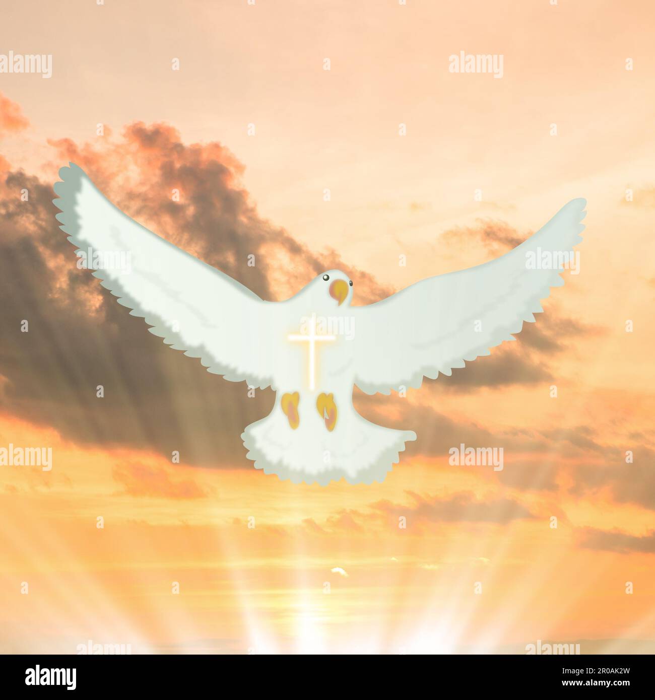 holy spirit silhouette
