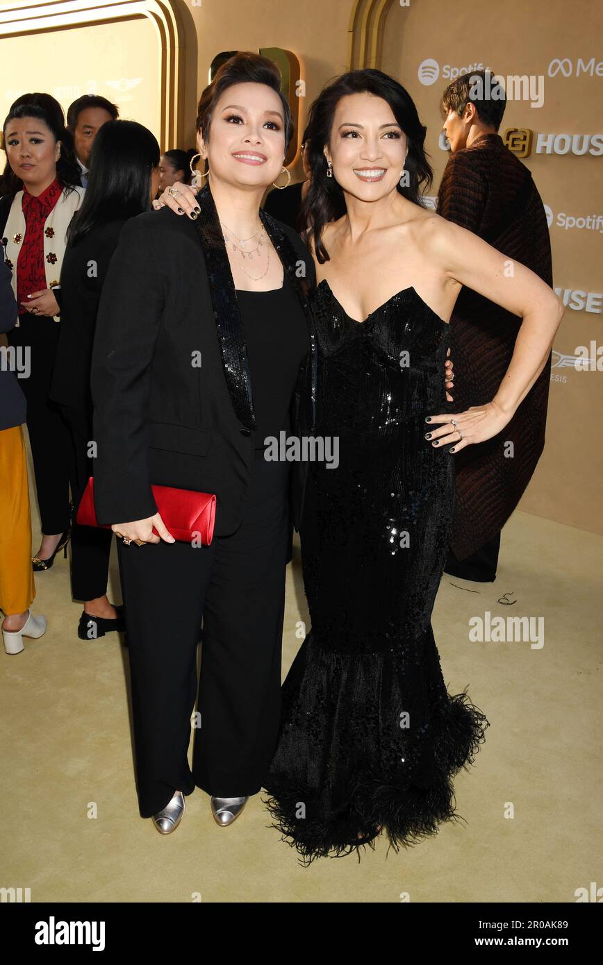 LOS ANGELES, CALIFORNIA - MAY 06: (L-R) Lea Salonga and Ming-Na Wen