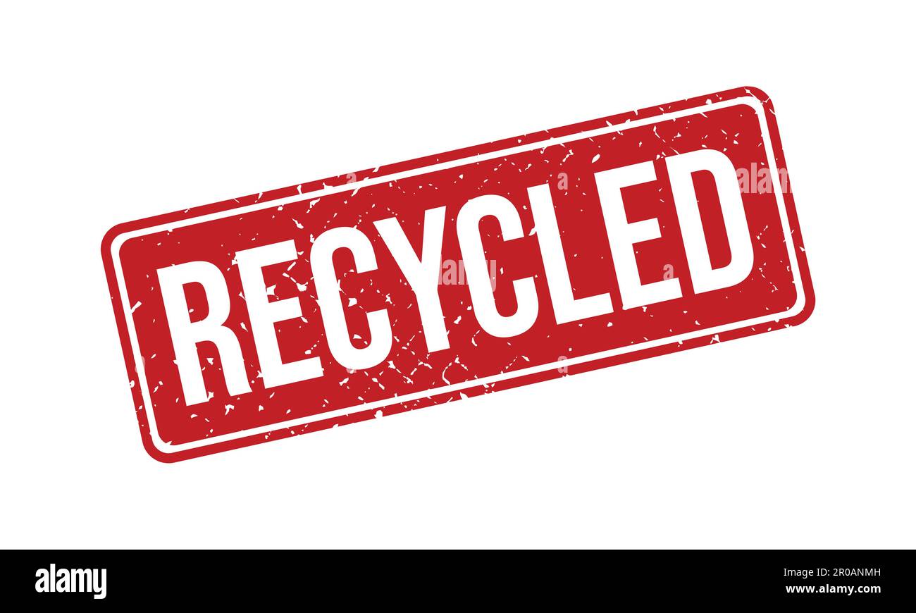Recycled Rubber Grunge Stamp Seal Stock Vector Stock Vector Image & Art ...