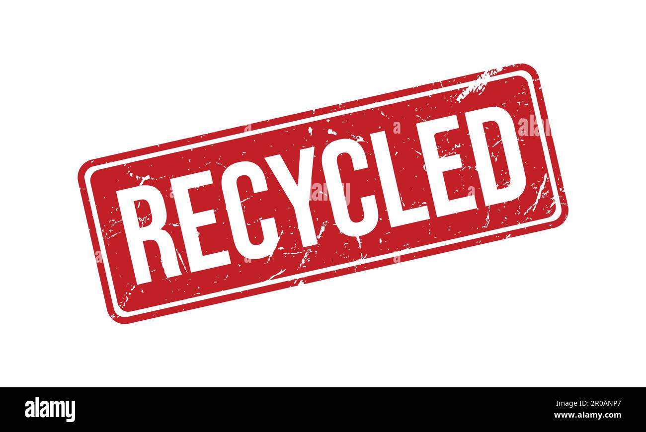 Recycled Rubber Grunge Stamp Seal Stock Vector Stock Vector Image & Art ...