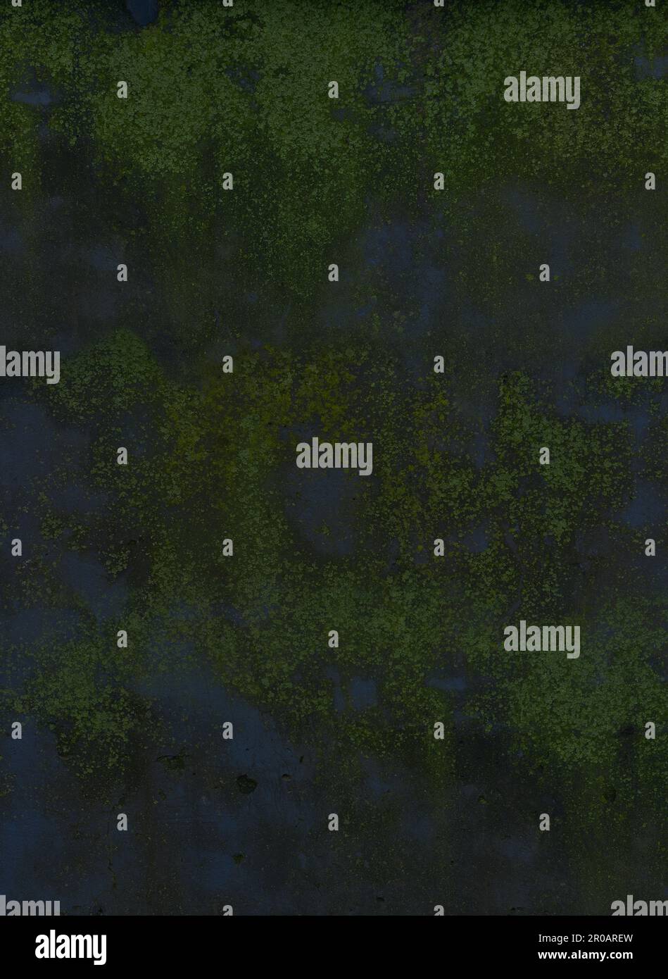 old mossy concrete wall bacground Stock Photo