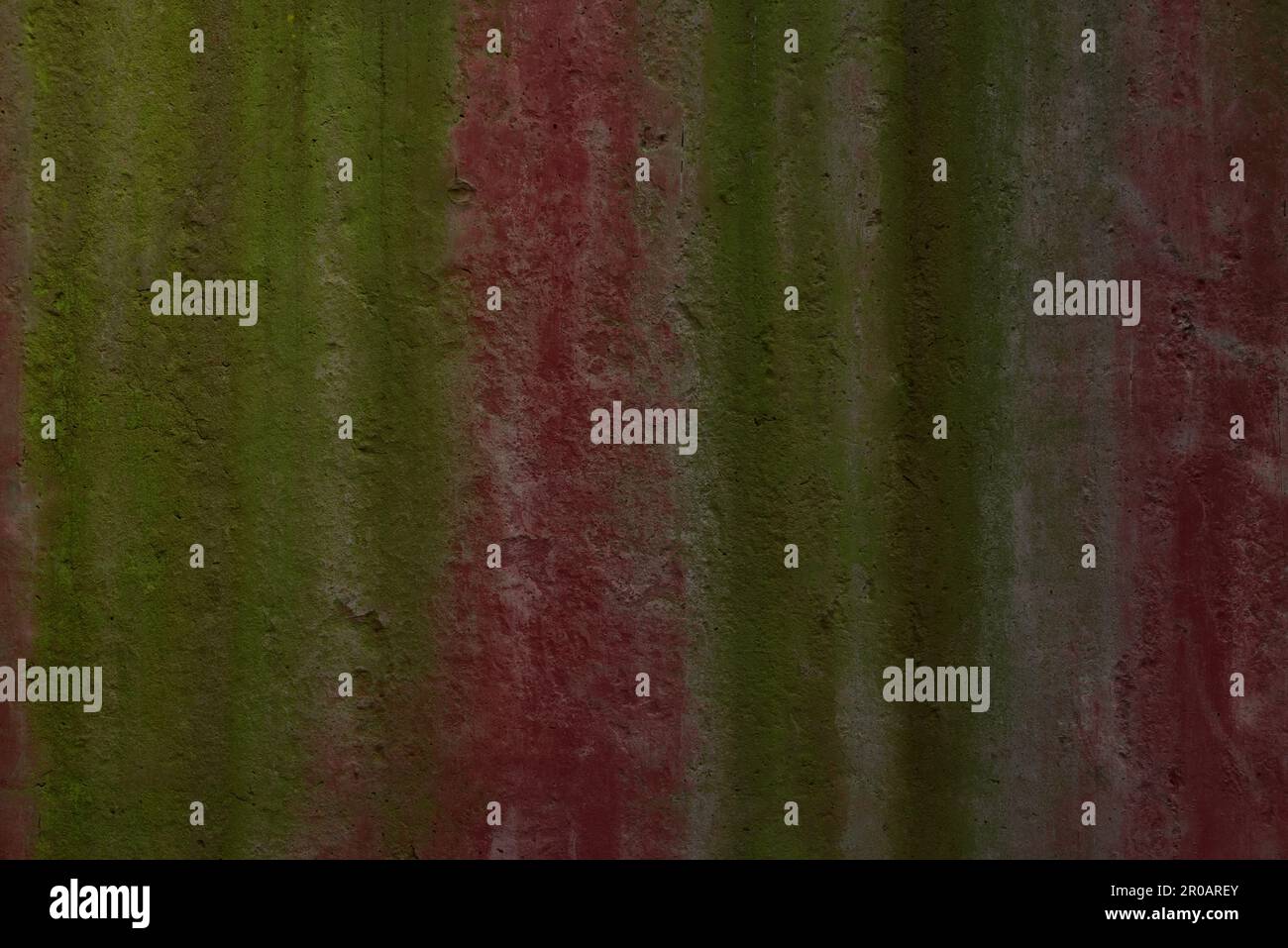 old mossy concrete wall bacground Stock Photo