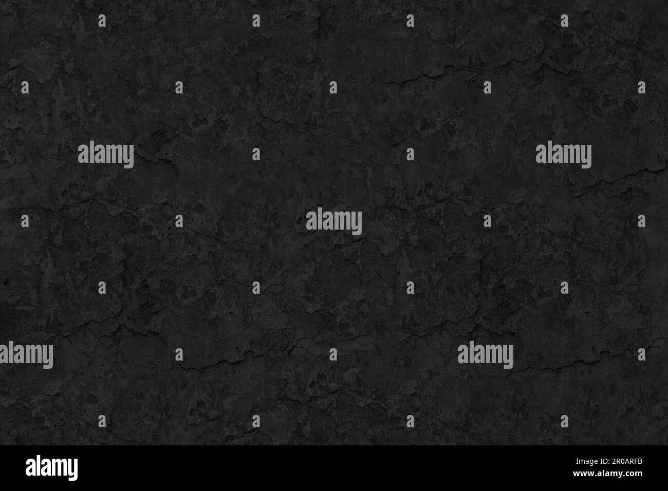 aesthetic black plaster or stucco panoramic background Stock Photo