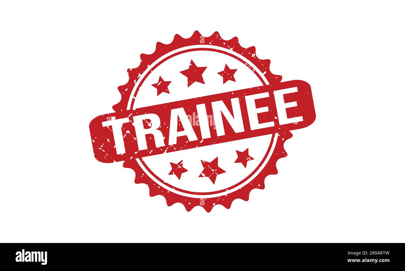 Trainee Rubber Stamp. Trainee Grunge Stamp Seal Vector Illustration Stock Vector