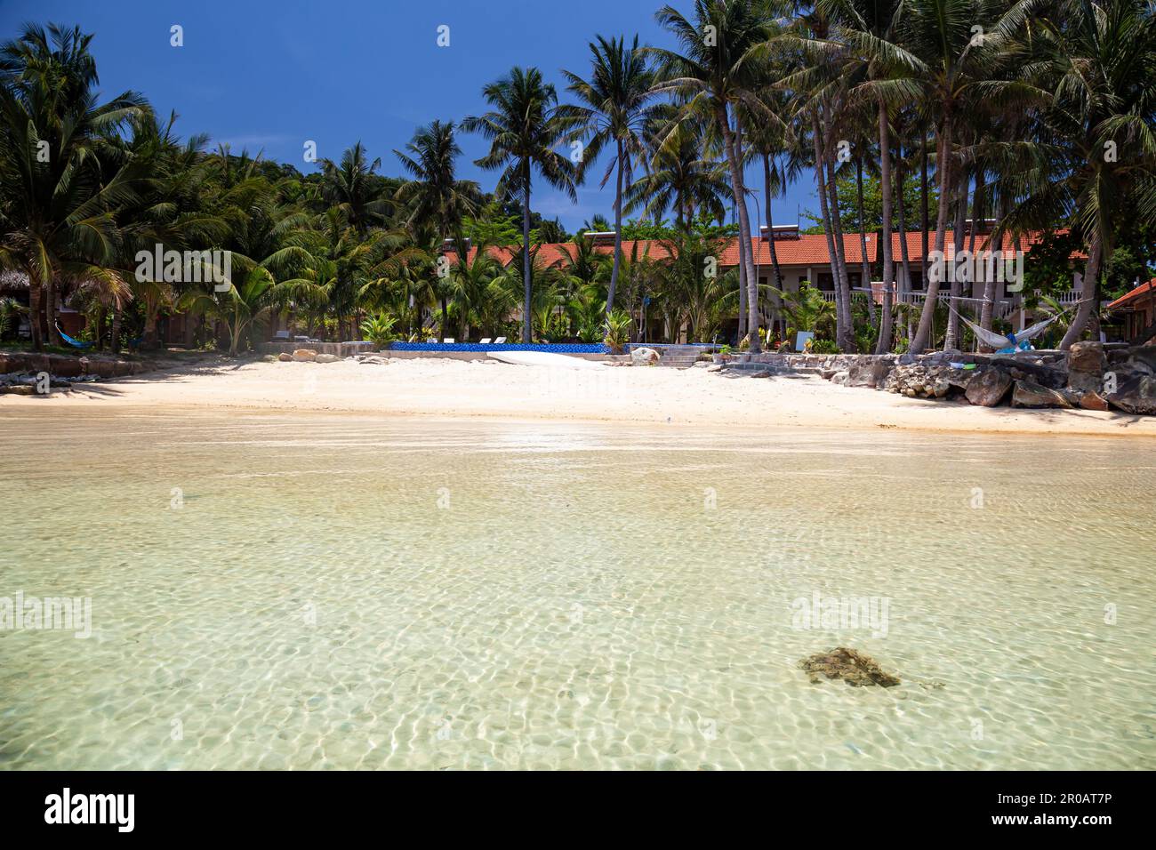 Beach of Peppercorn Beach Resort,Phu Quoc island, Phu Quoc, Vietnam