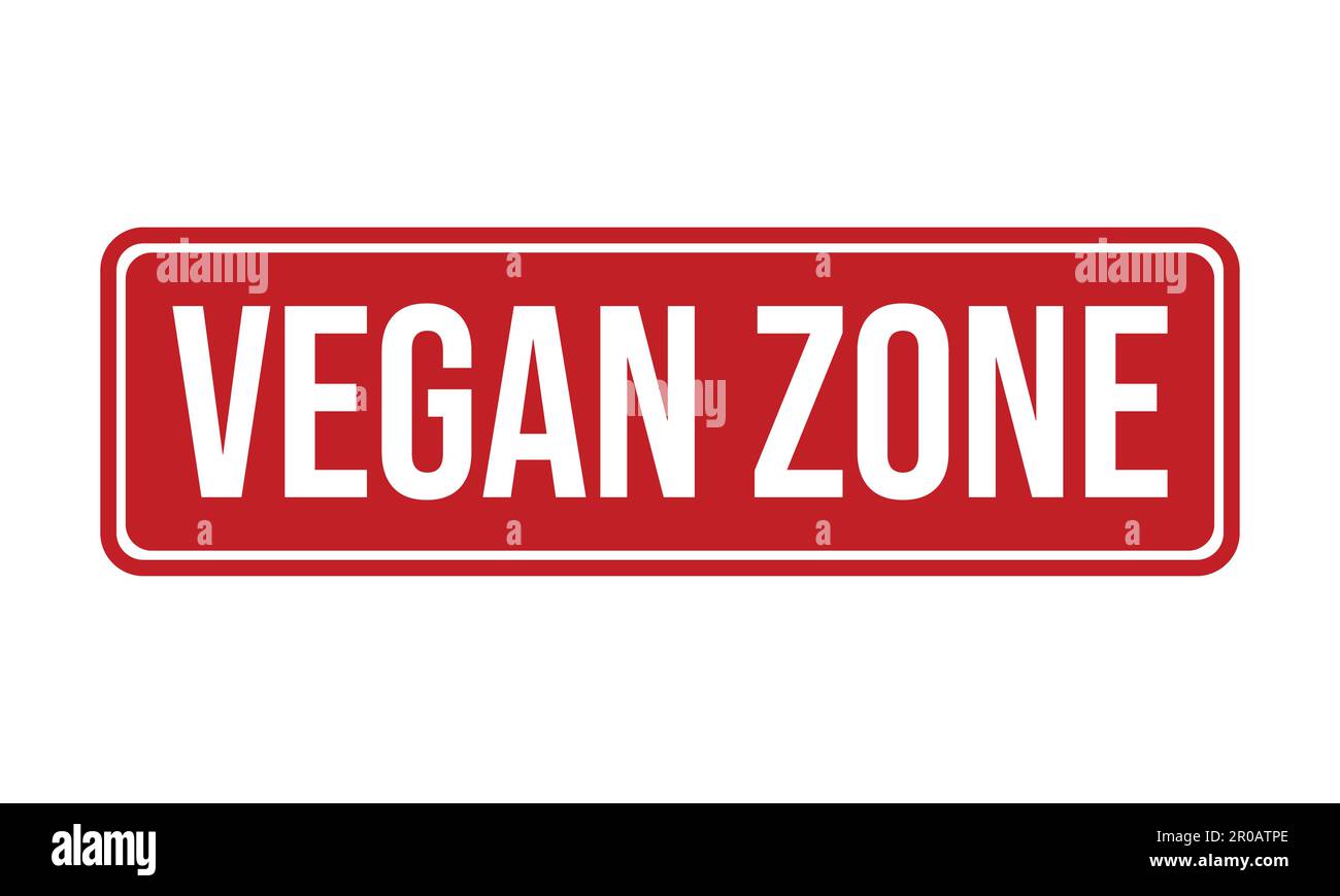 Vegan Zone Rubber Grunge Stamp Seal Stock Vector Stock Vector Image ...