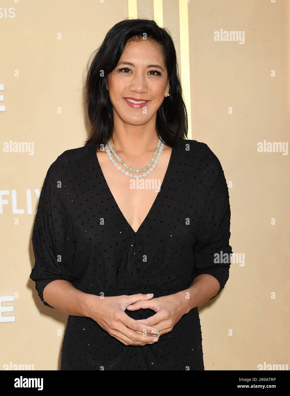 LOS ANGELES, CALIFORNIA MAY 06 Agnes Chu attends Gold House's 2nd