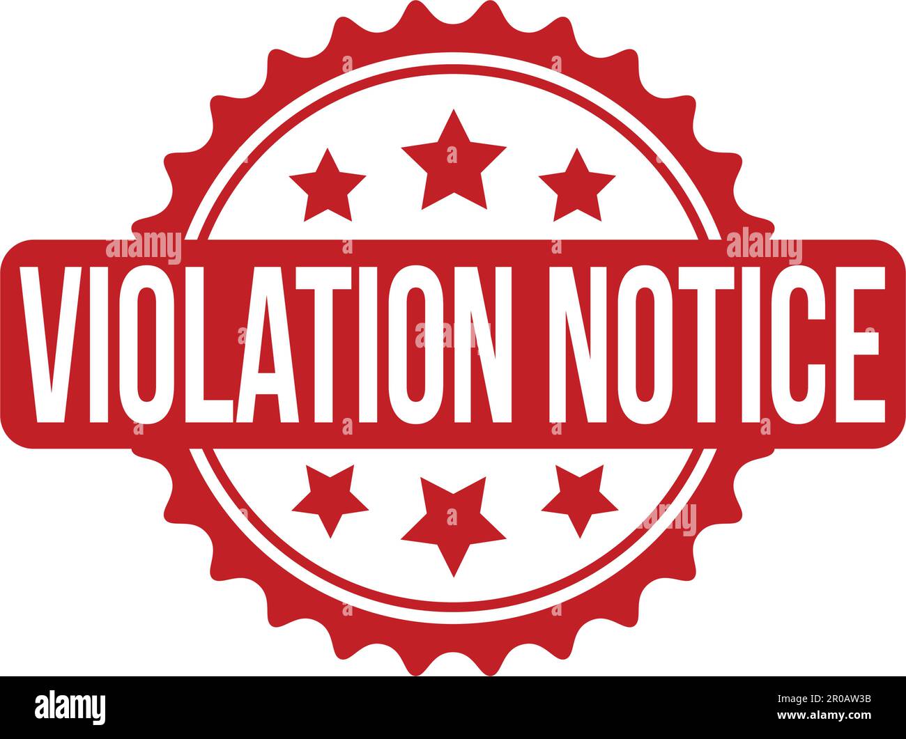 Violation notice stamp hi-res stock photography and images - Alamy