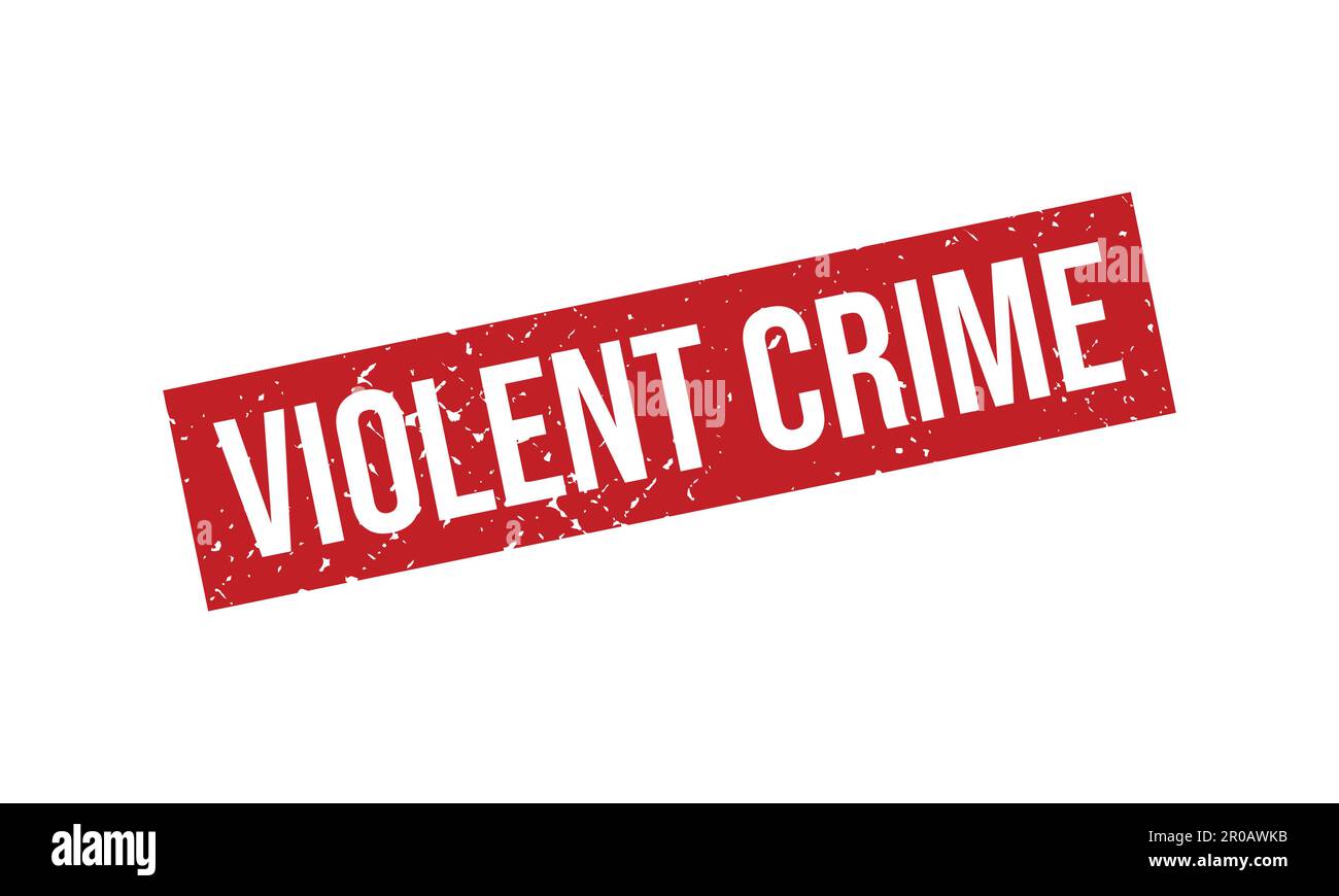 Violent Crime Rubber Grunge Stamp Seal Vector Illustration Stock Vector ...