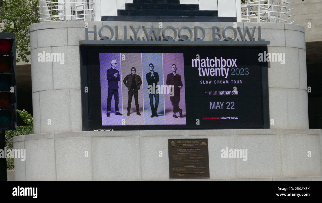 Los Angeles, California, USA 7th May 2023 Matchbox Twenty Concert