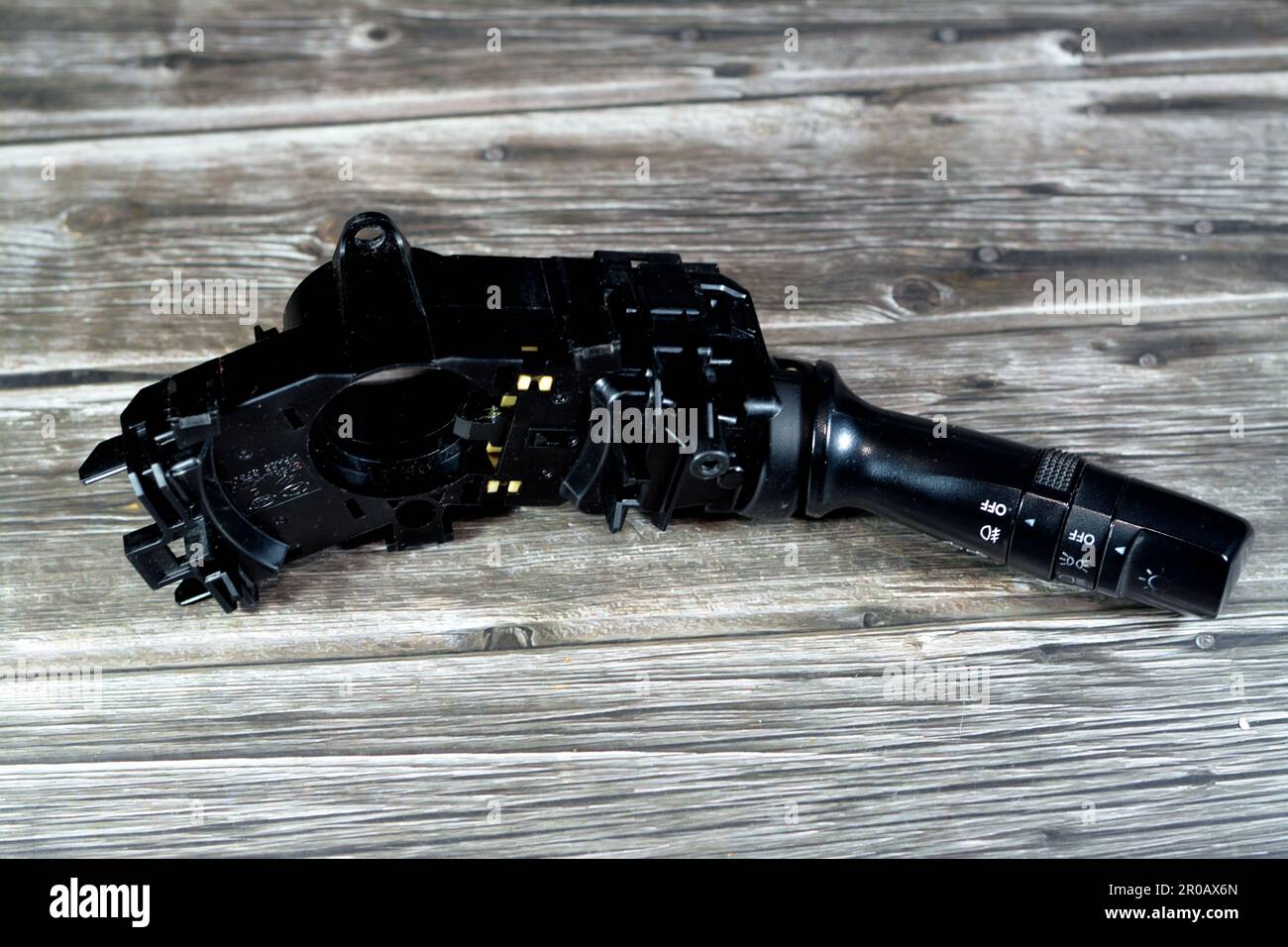 Cairo, Egypt, May 4 2023 car turn signal control system lever switch