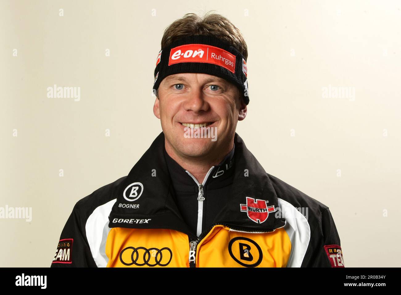 Fischer Markus, DSV Ski National Mannschaft, Biathlon, Porträt Stock Photo