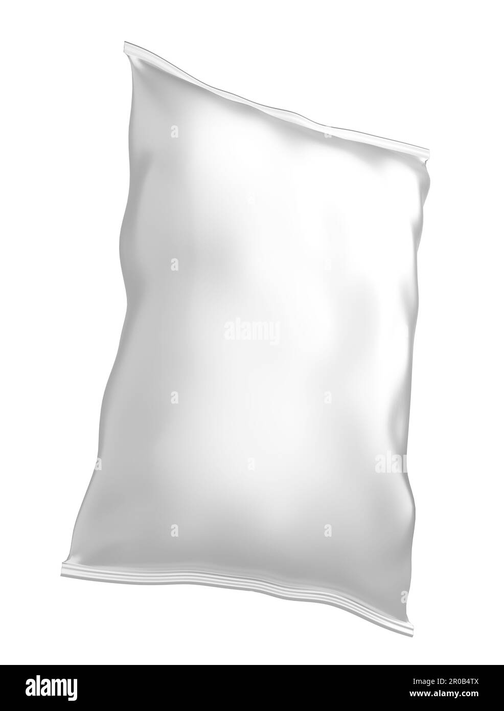 Snack packaging isolated on white - 3d rendering Stock Photo - Alamy