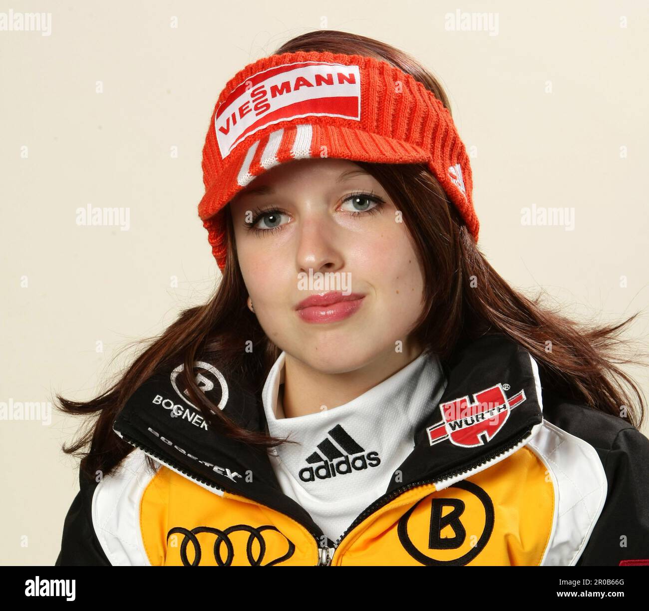 Seyfarth Juliane, DSV Ski National Mannschaft, Skisprung, Porträt Stock