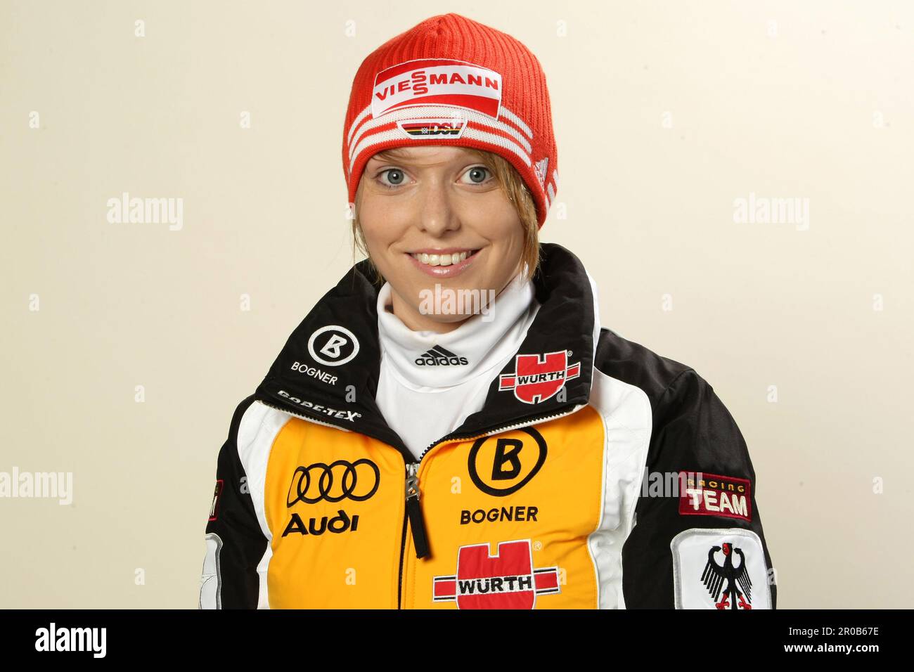 Faisst Melanie, DSV Ski National Mannschaft, Skisprung, Porträt Stock Photo  - Alamy