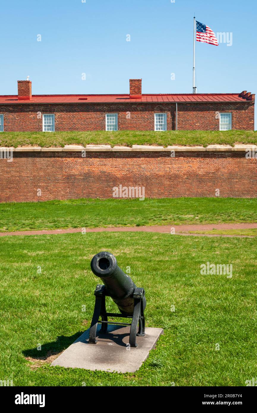 Fort McHenry National Monument and Historic Shrine, Historical landmark in Baltimore, Maryland