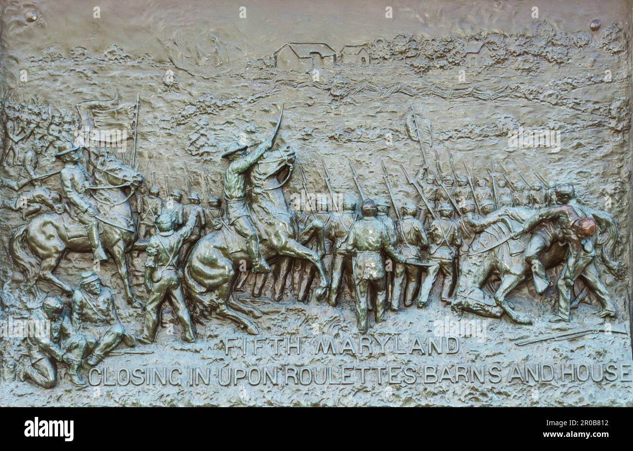 Antietam National Battlefield in Maryland Stock Photo Alamy