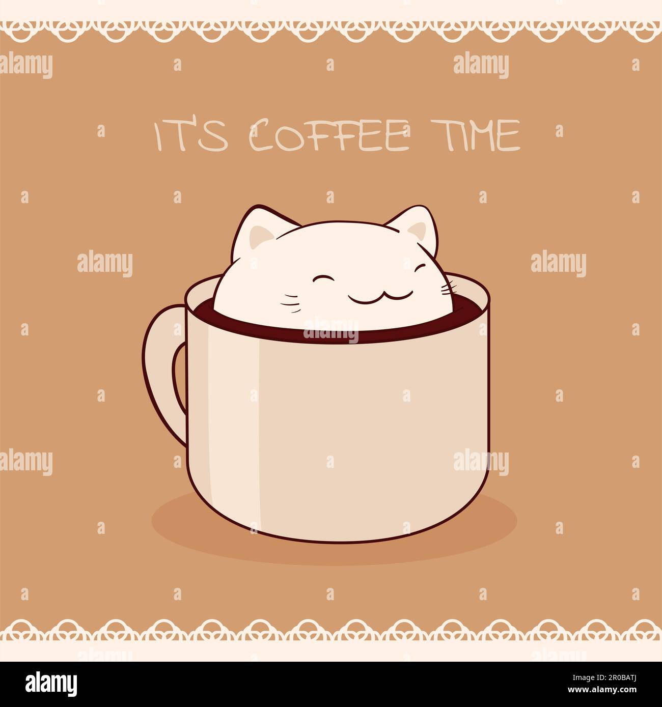 https://c8.alamy.com/comp/2R0BATJ/square-retro-card-with-cute-animal-in-cup-in-kawaii-style-vintage-style-card-with-lovely-little-cat-in-cup-can-be-used-for-t-shirt-print-stickers-2R0BATJ.jpg