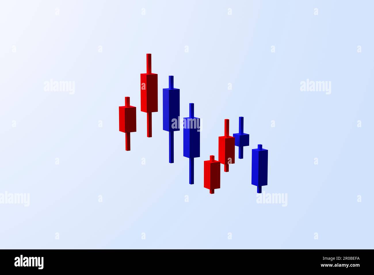 Graph for Successful Investments Stock Photo - Alamy