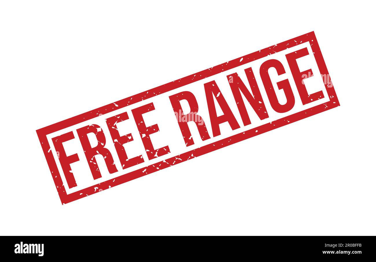 Free Range Rubber Stamp Seal Vector Stock Vector Image & Art - Alamy