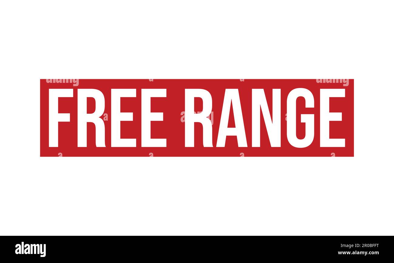 Free Range Rubber Stamp Seal Vector Stock Vector Image & Art Alamy