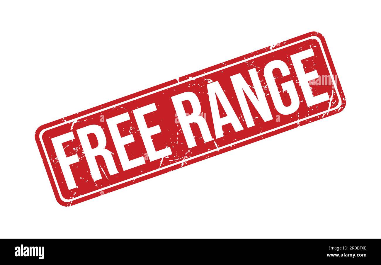 Free Range Stamp Seal Vector Illustration Stock Vector Image & Art Alamy