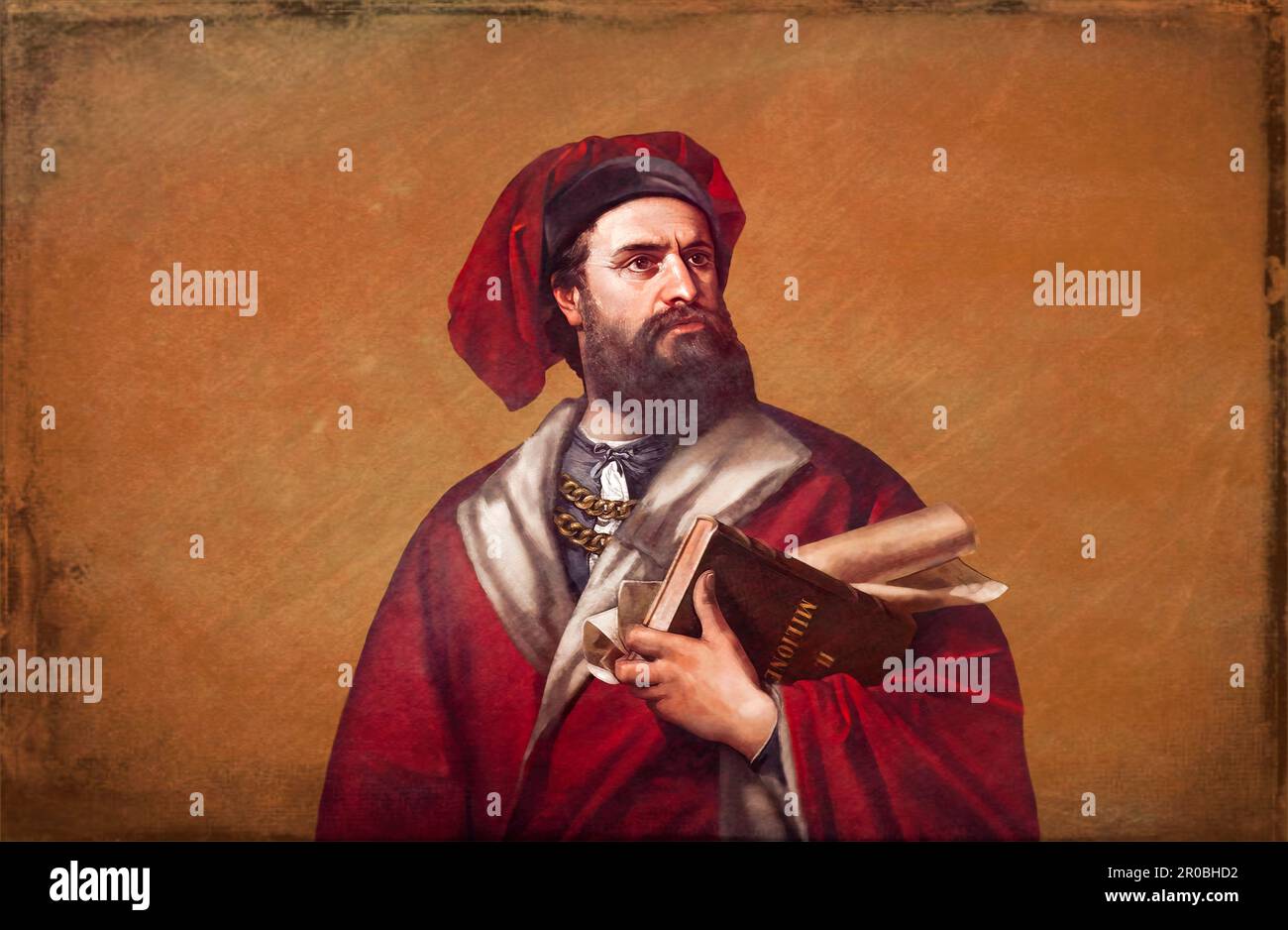 Marco Polo, c. 1254 –1324, an Italian merchant, explorer and writer ...