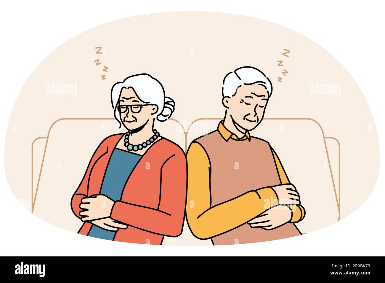 Nap mature Stock Vector Images Alamy