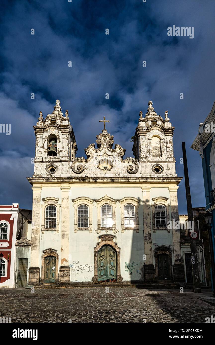 Neoclassical colonial facade of the Ordem Terceira Nossa Senhora Our ...