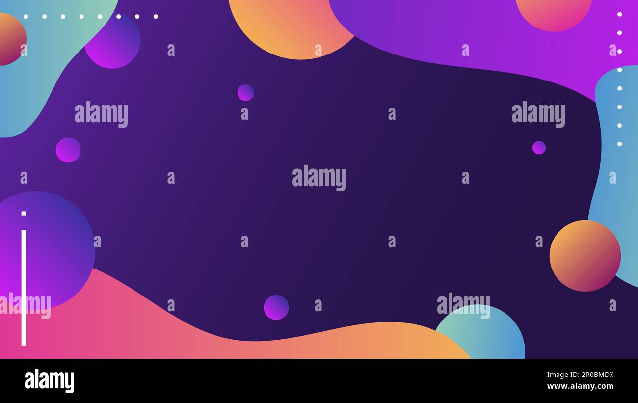 Abstract geometric background of fluid liquid and dynamic shapes ...
