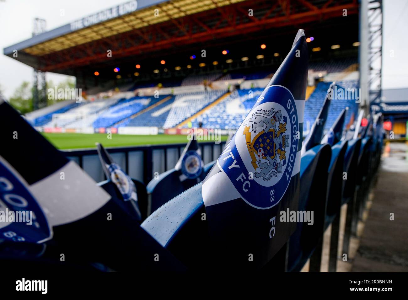 A general view before the Sky Bet League 2 match Stockport County vs