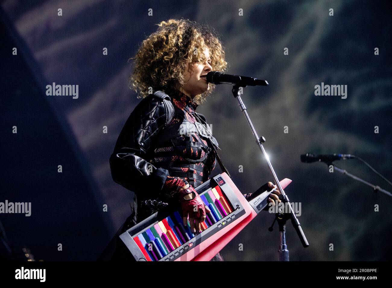 Arcade Fire in concert in Milano, on septeber 12th 2022 Stock Photo