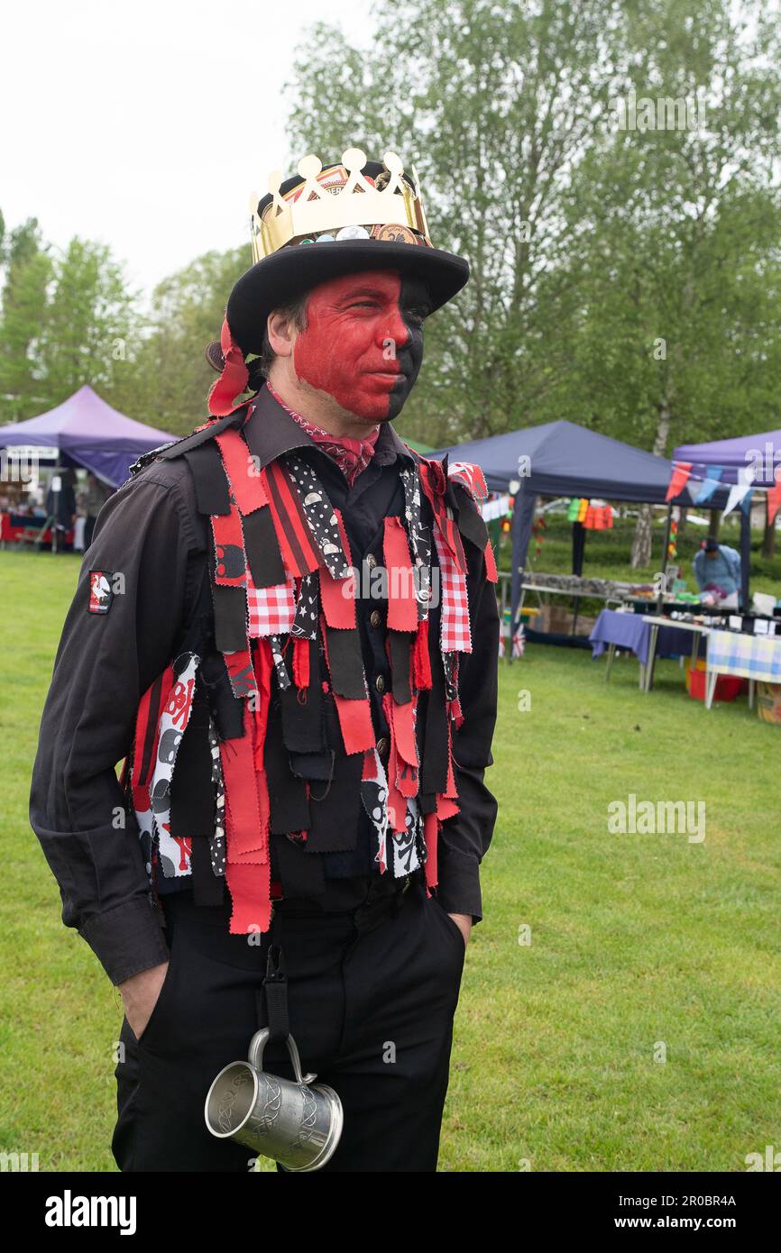Datchet, Berkshire, UK. 7th May, 2023. The Datchet Border Morris