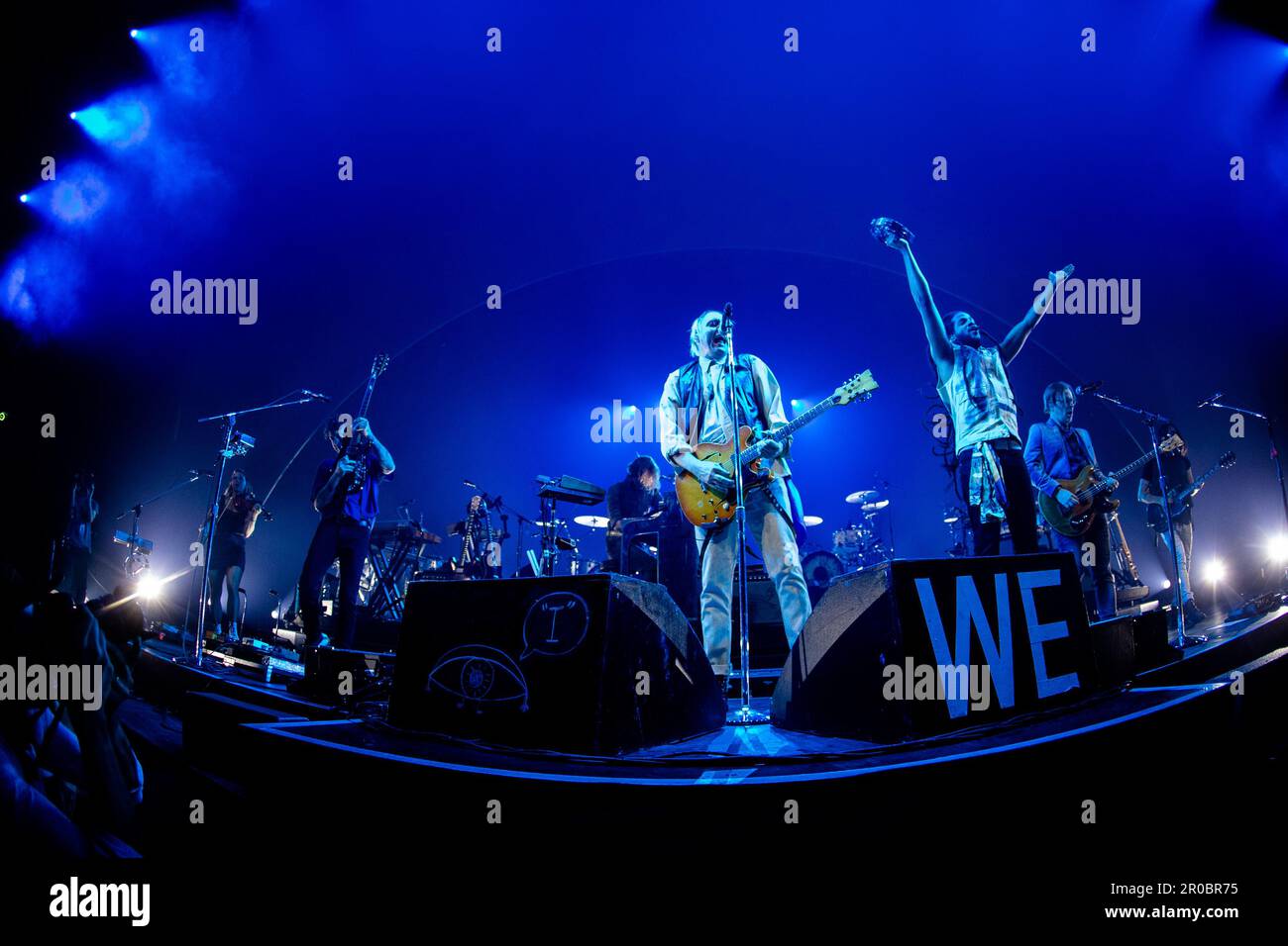 Arcade Fire in concert in Milano, on septeber 12th 2022 Stock Photo