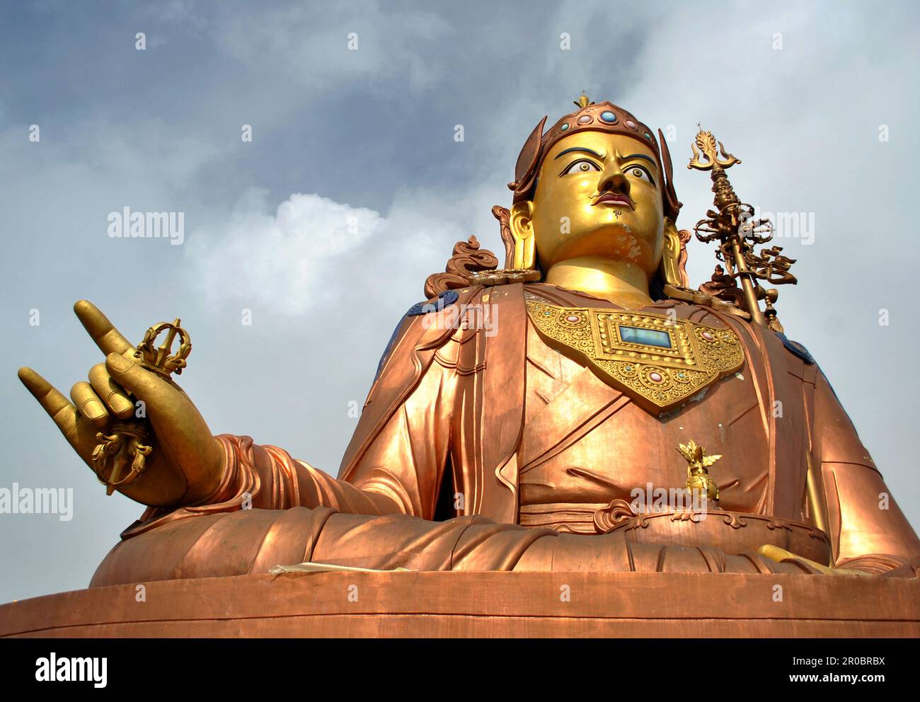 World Giant Statue Of Guru Padmasambhava Stock Photo