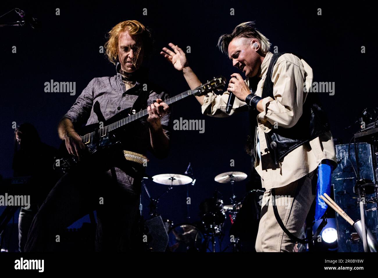 Arcade Fire in concert in Milano, on septeber 12th 2022 Stock Photo