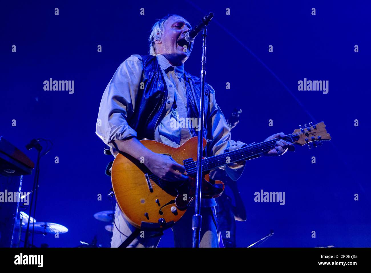 Arcade Fire in concert in Milano, on septeber 12th 2022 Stock Photo