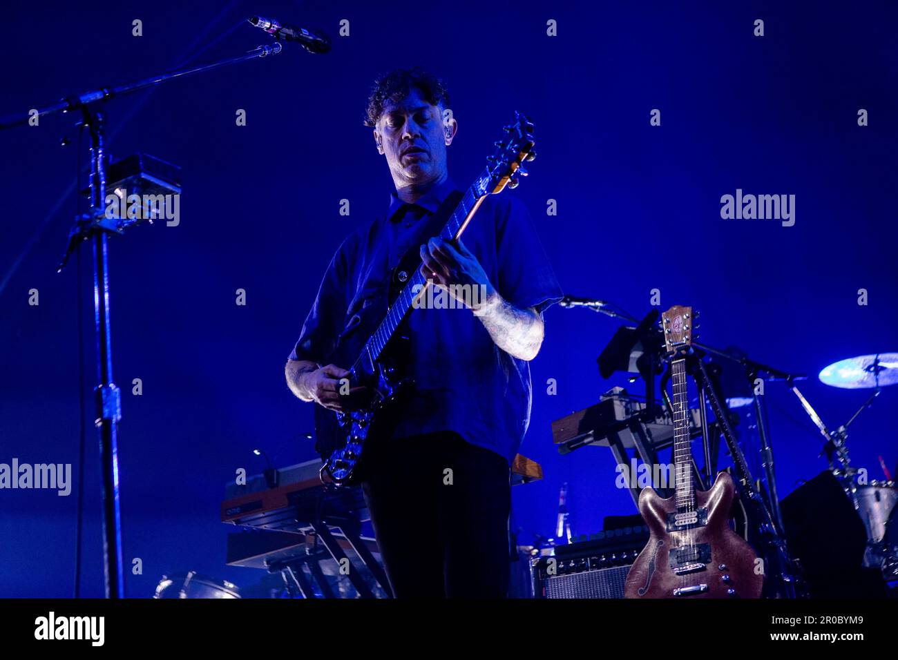 Arcade Fire in concert in Milano, on septeber 12th 2022 Stock Photo