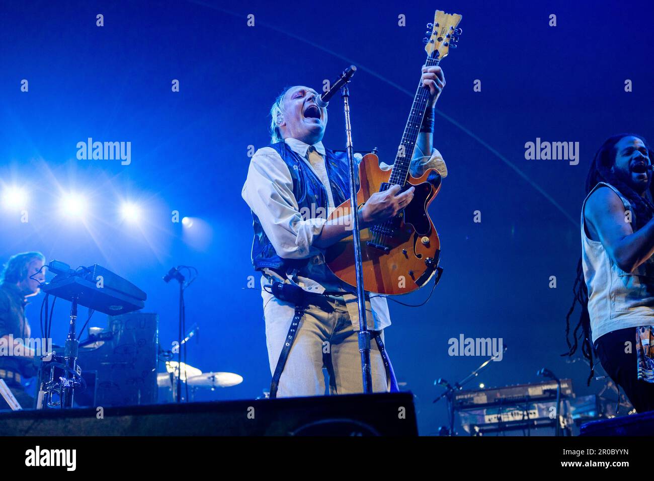 Arcade Fire in concert in Milano, on septeber 12th 2022 Stock Photo