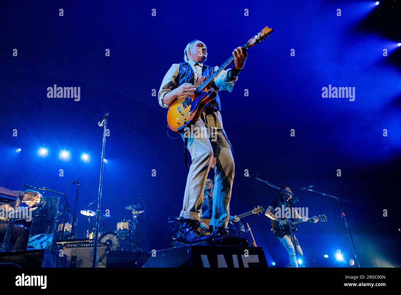 Arcade Fire in concert in Milano, on septeber 12th 2022 Stock Photo