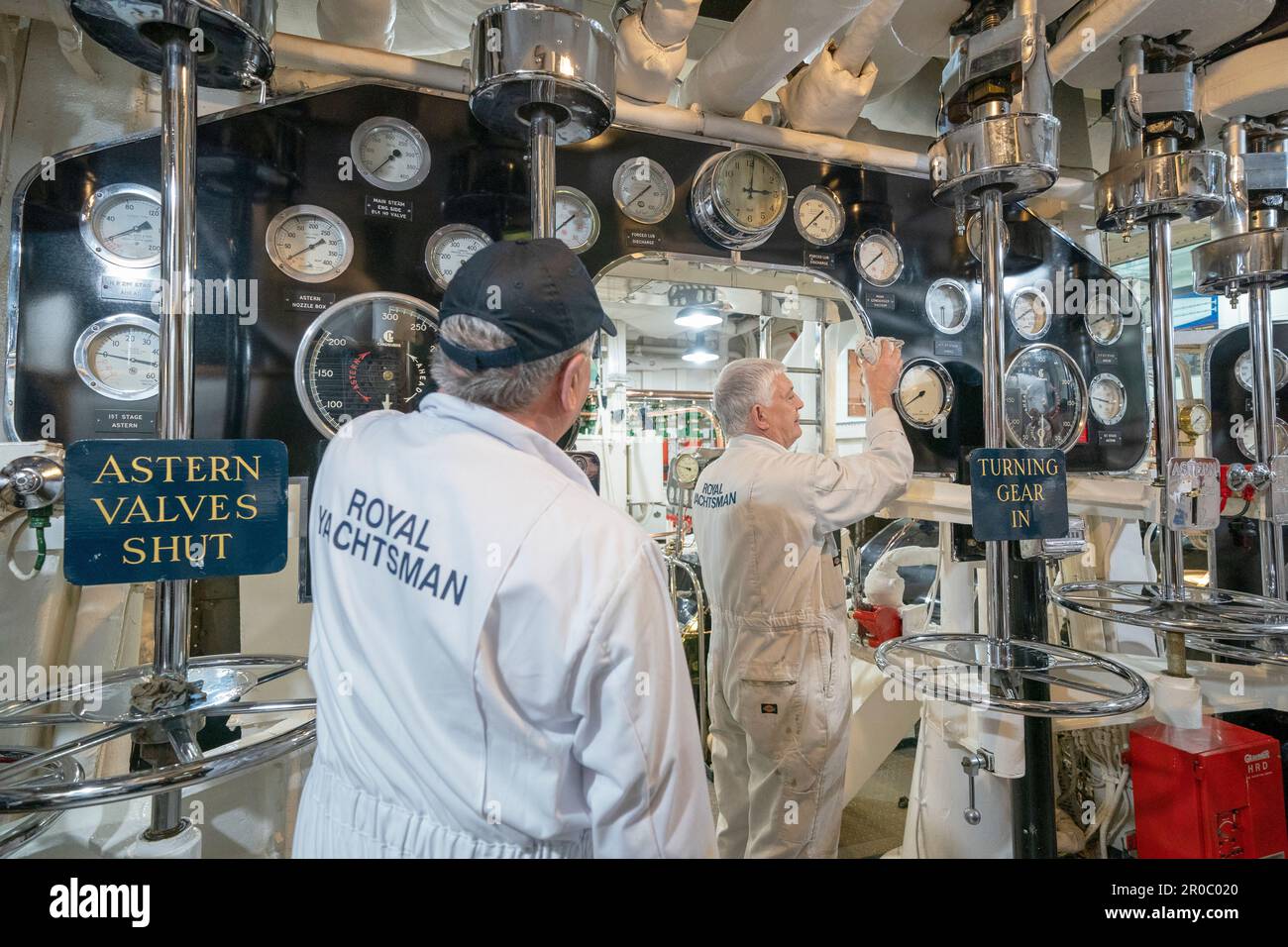Engine room royal yacht britannia hires stock photography and images