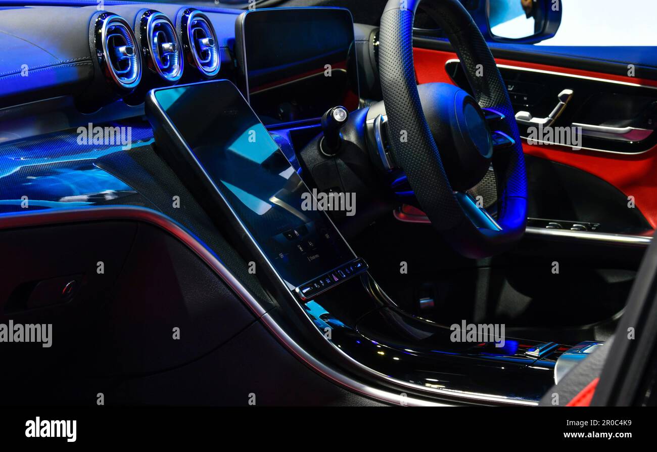 Car ventilation system and air conditioning details and controls of